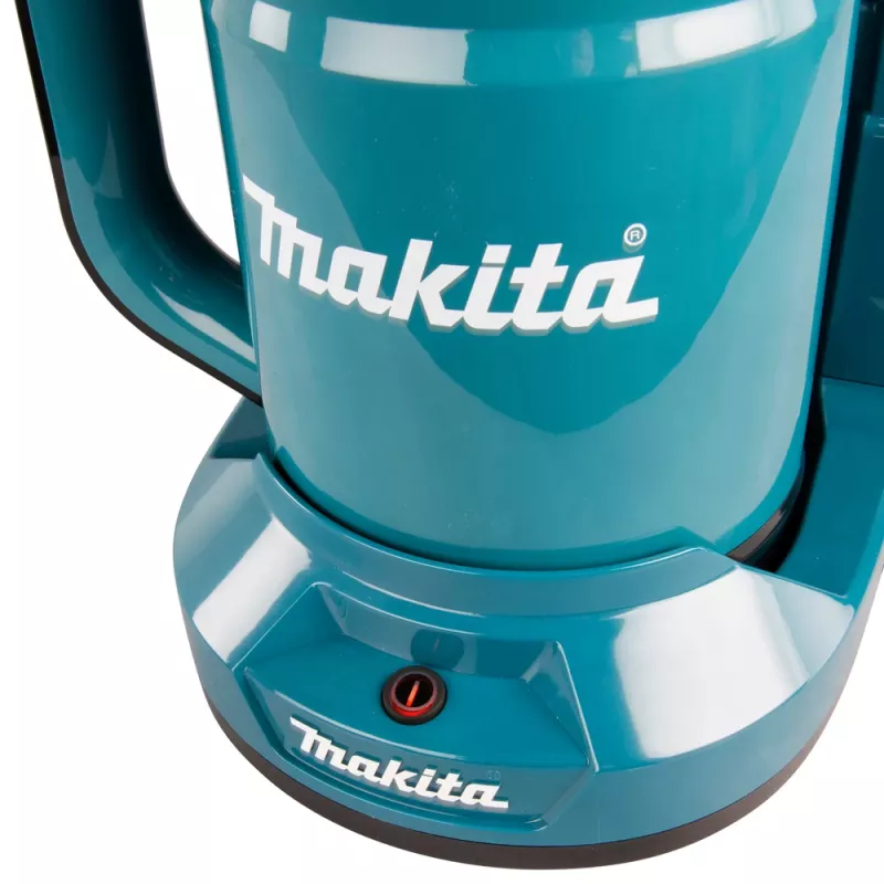Belaidis elektrinis virdulys MAKITA DKT360Z, 36V (2x 18V), mėlynai juodas, be akumuliatorių ir įkroviklio, 0,8 l
