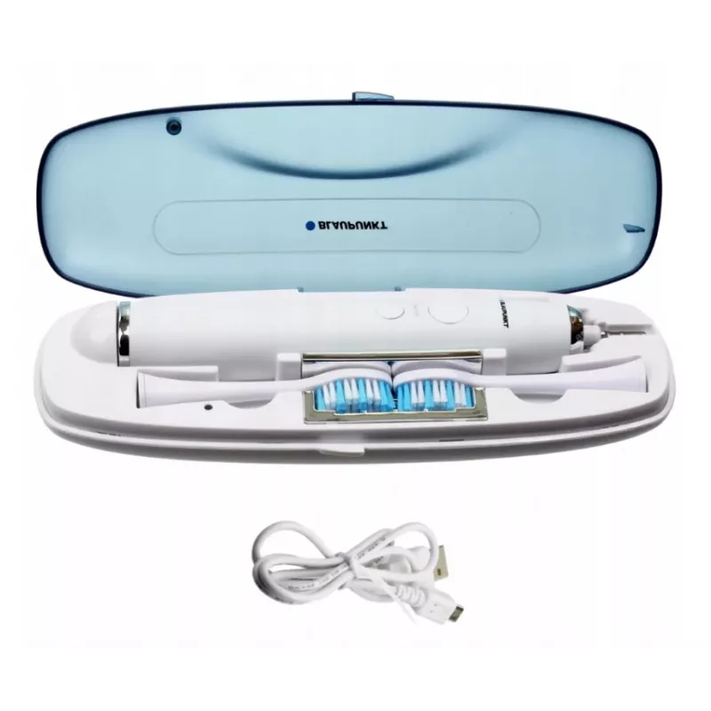 Blaupunkt ACC036 kelioninis dėklas su įkrovikliu ir UV sterilizavimu, skirtas DTS601/701/801 dantų šepetėliams