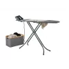 Pilno dydžio lyginimo lenta Leifheit 72486 Classic M Black, 1200 x 380 mm, aukštis 690–880 mm