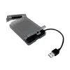 Išorinis dėklas HDD/SSD LogiLink AU0037, 2.5 inch, USB 3.0, pilkas