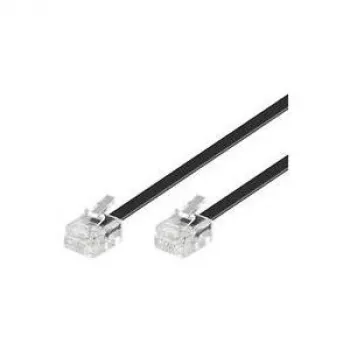Telefono laidas Microconnect MPK191 RJ11–RJ11 15 m juodas