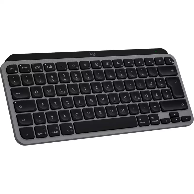 Klaviatūra Logitech MX Keys Mini For Mac QWERTZ vokiška juoda pilka