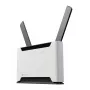 Belaidis maršrutizatorius MikroTik Chateau PRO ax — dviejų juostų 2,4/5 GHz, 3548 Mbit/s, PoE, 5x LAN, 2 išorinės antenos, pilka/balta