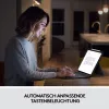 Dėklas su klaviatūra Combo Touch US iPad Pro 11 1,2,3 Gen pilka