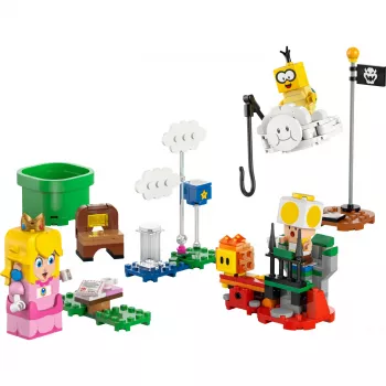 Konstrukcinis žaislas LEGO 71441 Super Mario interaktyvi LEGO Peach figūrėlė, suderinama su LEGO sistema