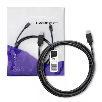 QOLTEC USB 3.1 laidas Type-C į Type-C, 3 m