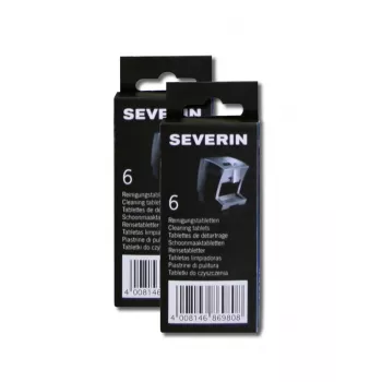 Valymo tabletės Severin ZB 8698, 6 vnt., skirtos kavos aparatams