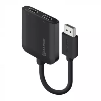 ALOGIC adapteris DisplayPort į du DisplayPort, 4K 30Hz