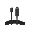 Belkin AVC014bt2MBK USB-C į DisplayPort kabelis, 2 m, juodas