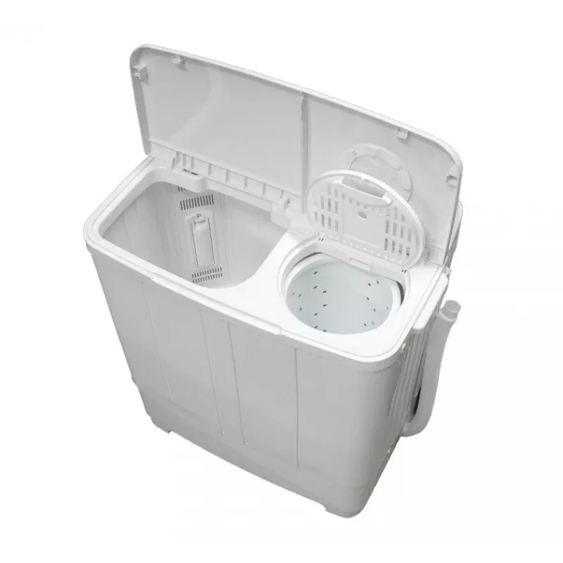 Pusiau automatinė skalbimo mašina Ravanson XPB-700 – 4 kg, 1400 aps./min., balta