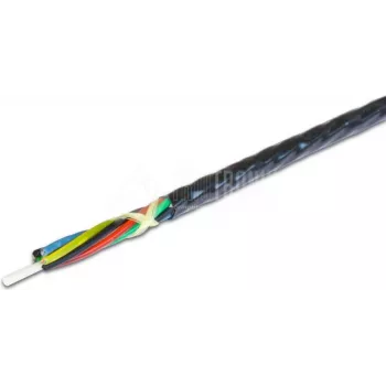 Lightwin Minikabel, 72 skaidulų, vienmodis G.657.A1, A-DQ(ZN)4Y PA, 4 km būgnas, šviesolaidinis kabelis (LTMC 72 A1DIN6X12PA)
