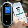 Nešiojamas elektromobilio kroviklis QOLTEC Mobile EV 2in1 Type2 11 kW 400 V Wi‑Fi TUYA SMART LIFE LCD sieninis 5 m kabelis