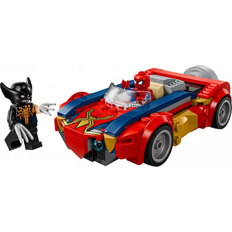 LEGO MARVEL 76336 Spider-Man automobilis prieš Venomizuotą Wolverine