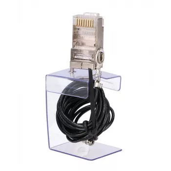 Tinklo kabelis UBIQUITI TOUGHCable RJ-45 Cat5e 1 m, juodas, RJ-45 jungtimi