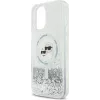 Karl Lagerfeld KLHMP16MLGKCSGH Dangtelis iPhone 16 Plus – permatomas TPU/PC