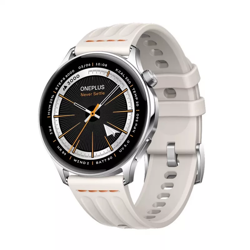OnePlus Watch Lite – išmanusis laikrodis, sidabrinis