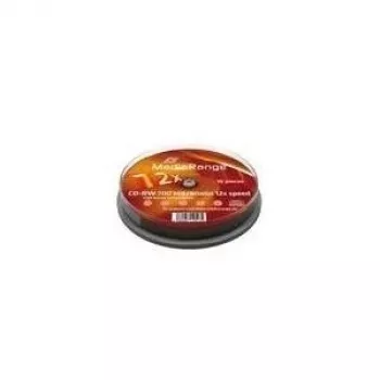 MediaRange 10 vnt. CD-RW 700MB (80 min.) 12x – Spindelė (MR235)
