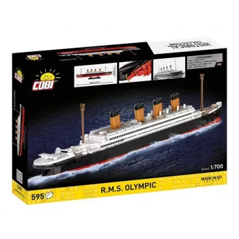 Konstruktorius Cobi Blocks R.M.S. Olympic – 59 detalių laivo modelio rinkinys