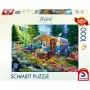 Dėlionė 1000 dalių, Schmidt Spiele — Jeff Haynie: Su karavana kalnuose