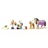 LEGO FRIENDS 42695 Arklys ir kumeliukas priekaboje