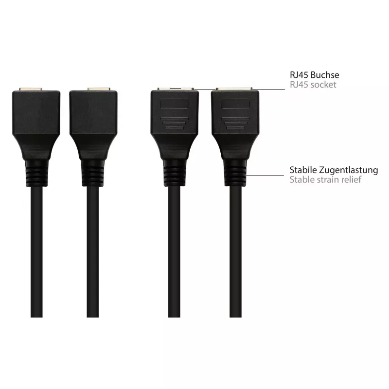 Good Connections adapterinis kabelis RJ45 į RS232 serijinį