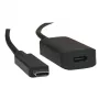 Prailginimo laidas EFB-Elektronik USB 3.2 Gen2 10Gbit, Type-C kištukas – Type-C lizdas, 0,5 m