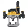 Plunginis frezatorius DeWalt DCW620NT-XJ, bešepetėlis variklis, 18V, 1600W galia, 11–23 tūkst. RPM, 12,7 mm įtvaras, dulkių ištraukimas, LED, 3,6 kg, dėklas