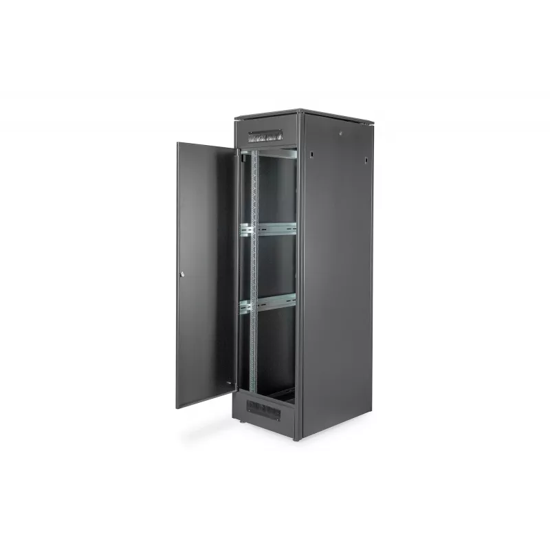Laisvai pastatomas stovas Digitus DN-19 42U-6/8-B-1, 42U, 600x800 mm, juodas