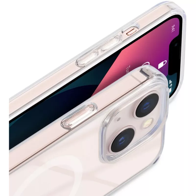 StyleShell SHOCKFlex, Skaidrus telefono dėklas, iPhone 16 Plus, suderinamas su MagSafe