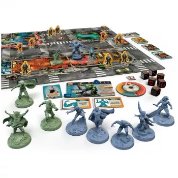 Stalo žaidimas Asmodee Marvel Zombies Heroes' Resistance – kooperacinis minių zombių zombicido kryžminis žaidimas
