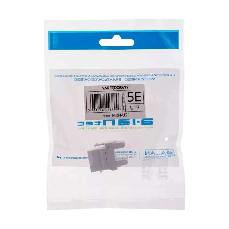 Alantec MKN-U5-1 RJ-45 keystone modulis