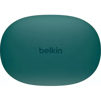 Belkin SoundForm Bolt AUC009btTE visiškai belaidės kišamosios ausinės su mikrofonu, žalsvai mėlynos