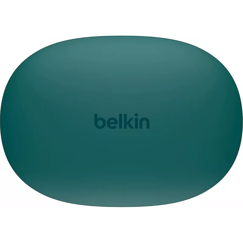 Belkin SoundForm Bolt AUC009btTE visiškai belaidės kišamosios ausinės su mikrofonu, žalsvai mėlynos
