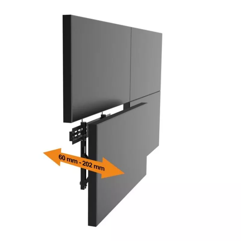 Sieninis laikiklis televizoriui Sbox LVW02-46F (37-70 col./45 kg/600x400)
