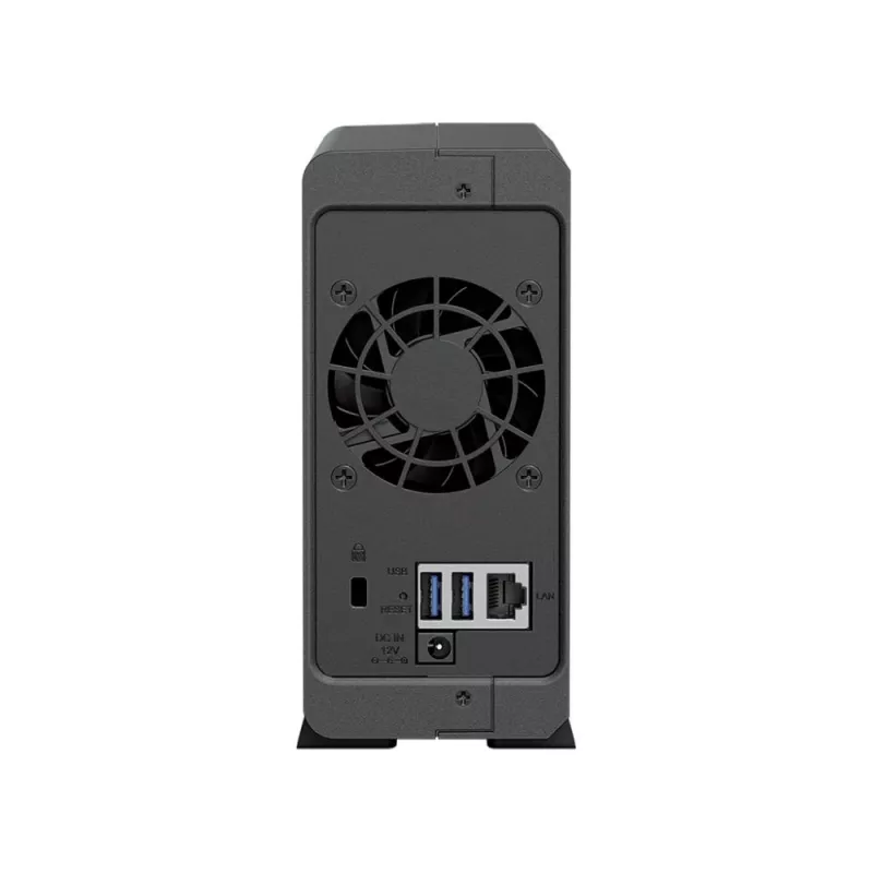 Synology DiskStation DS124 NAS / saugojimo serveris, stalinis, Ethernet LAN, juodas, RTD1619B