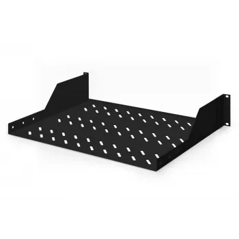 Digitus DN-19 TRAY-2-SW 2U fiksuota lentyna stelažams, juoda