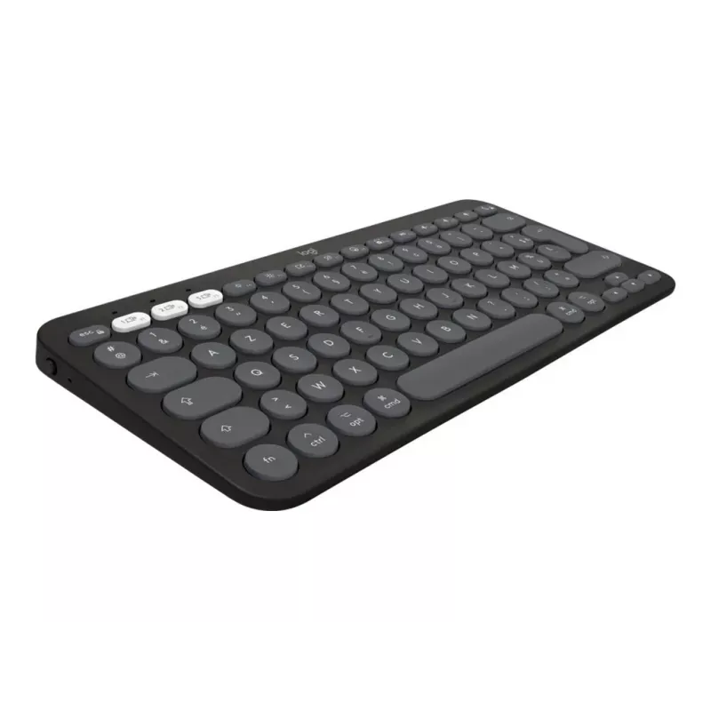 Logitech Pebble 2 Combo for Mac belaidė klaviatūra ir pelė QWERTZ vokiškas išdėstymas grafitas