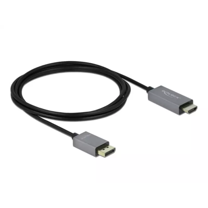 Aktyvus DisplayPort į HDMI kabelis DeLOCK 1.4 4K 60Hz 2m