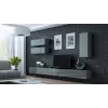 Cama Spintelė VIGO 90 uždara 90/35/32 pilkas/pilkas blizgus