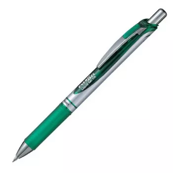 Ištraukiamas gelinis rašiklis Pentel EnerGel Xm žalias