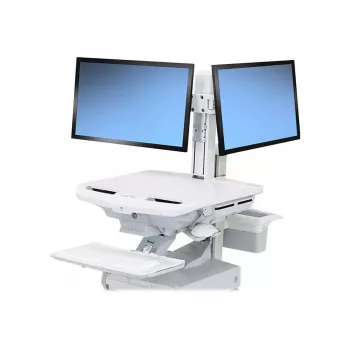 Stalinis laikiklis dviem monitoriams Ergotron STYLEVIEW DUAL MONITOR KIT