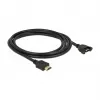 HDMI kabelis DeLOCK 85464 2 m, HDMI A tipo standartinis, juodas