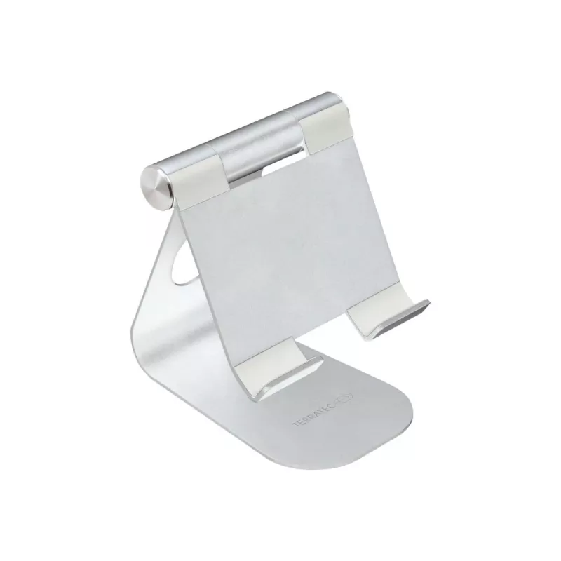 TERRATEC iTab M – stovas telefonui / planšetei – aliuminis – sidabrinis – ekrano dydis 8,8–25 cm (3,5–10 col.) – stalinis stovas (219728)