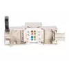 Keystone modulis Digitus CAT 8.1 RJ-45 ekranuotas baltas