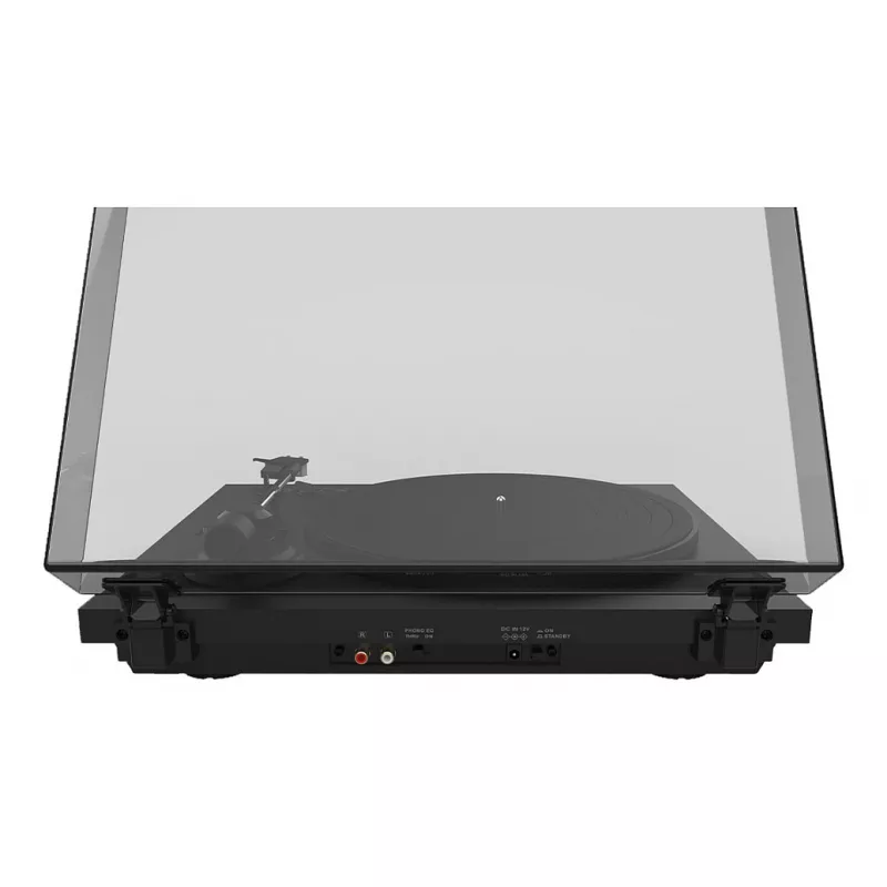 Pavarų diržu varomas vinilo grotuvas TEAC TN-175-B Juodas