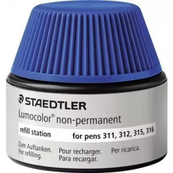 Staedtler Lumocolor 487 15 mėlynas markeris 15 ml Vokietija