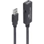 USB laidas ShiverPeaks BS13-29055 5 m USB A juodas