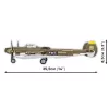Cobi statybiniai blokeliai Lockheed P-38H Lightning rinkinys 5763 – mastelio modelio rinkinys, kolekcinis lėktuvo modelis