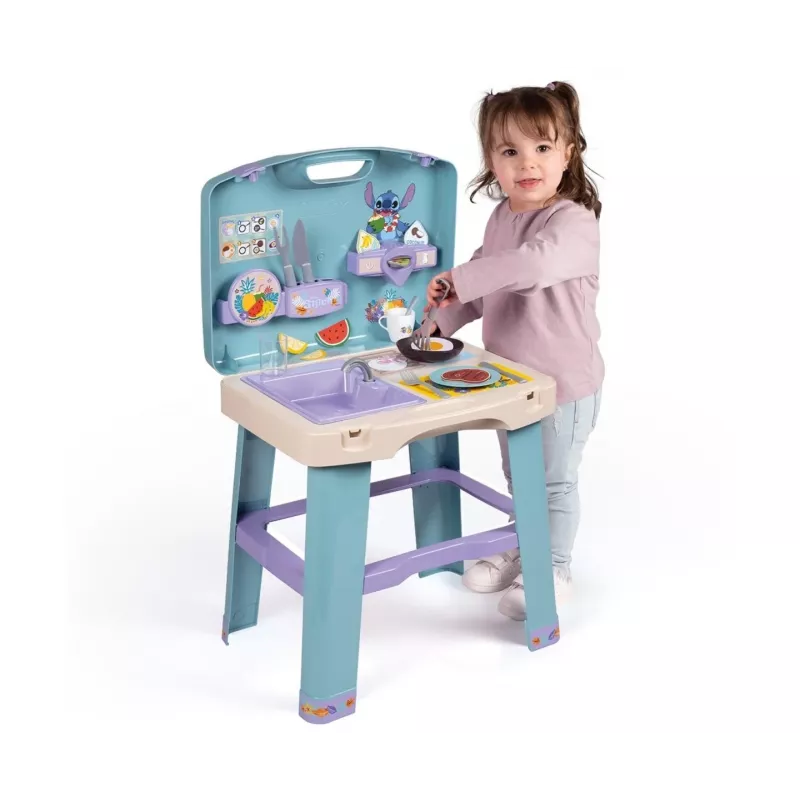 Virtuvėlė vaikams SMOBY Stitch Kitchen 7600311909 su aksesuarais