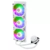Skysčio aušinimo komplektas Cooler Master MasterLiquid 360L Core ARGB Baltas 12 cm ventiliatoriai